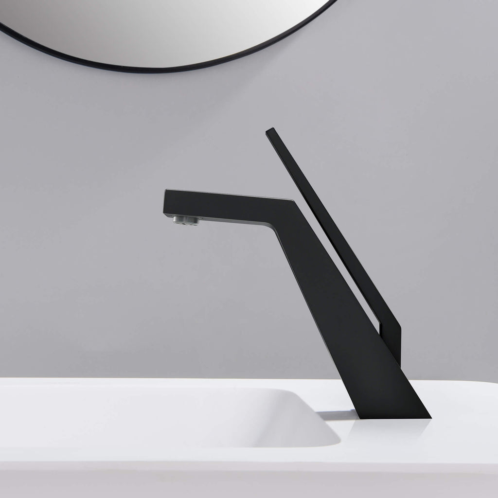 Matte Black Bathroom Faucet