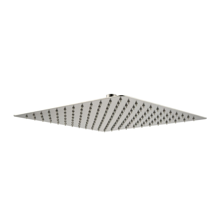12 inch Square Stainless Steel Silicone Nozzles Shower Head