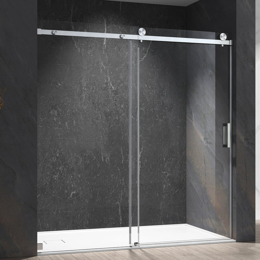 modern glass shower door