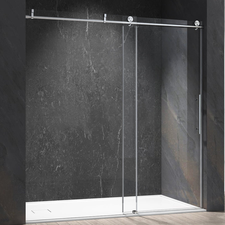 glass sliding shower door