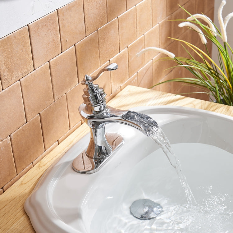 black bathroom faucet