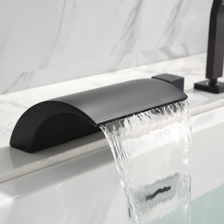 Single Handle Deck Mounted Roman Tub Faucet