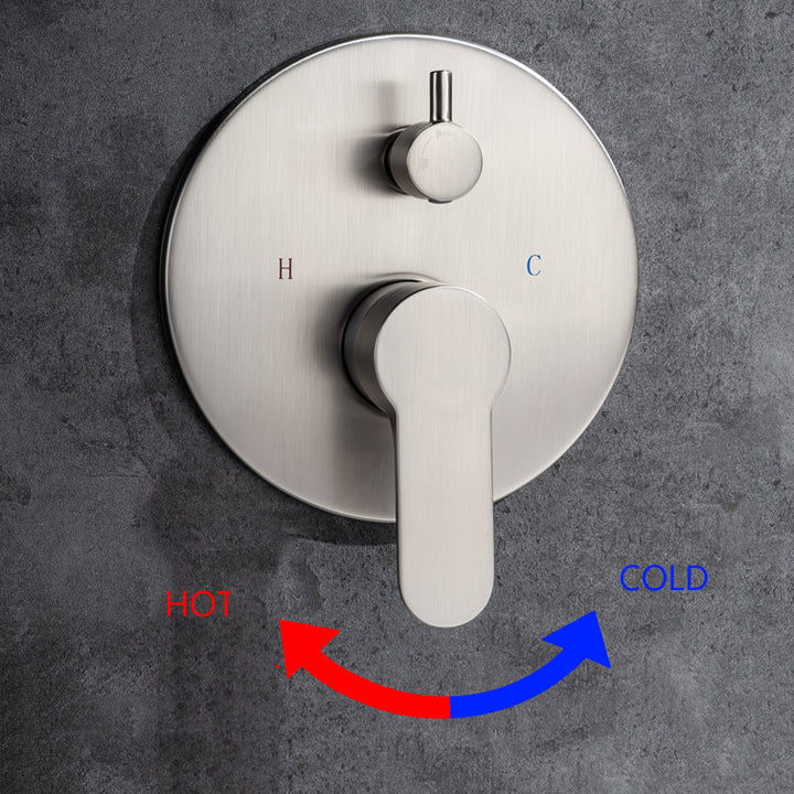 Single Handle Wall Mounted Roman Tub Faucet with Handshower