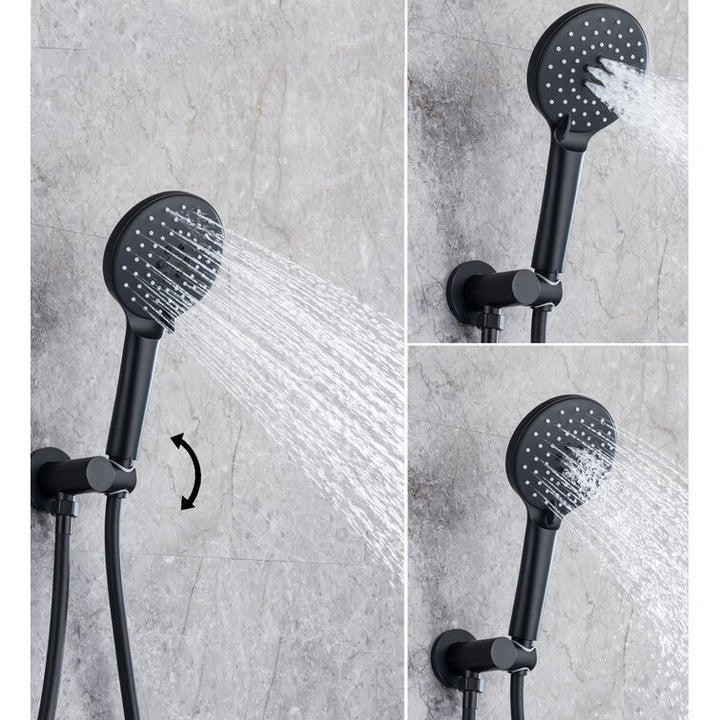 Single Handle Wall Mounted Roman Tub Faucet with Handshower