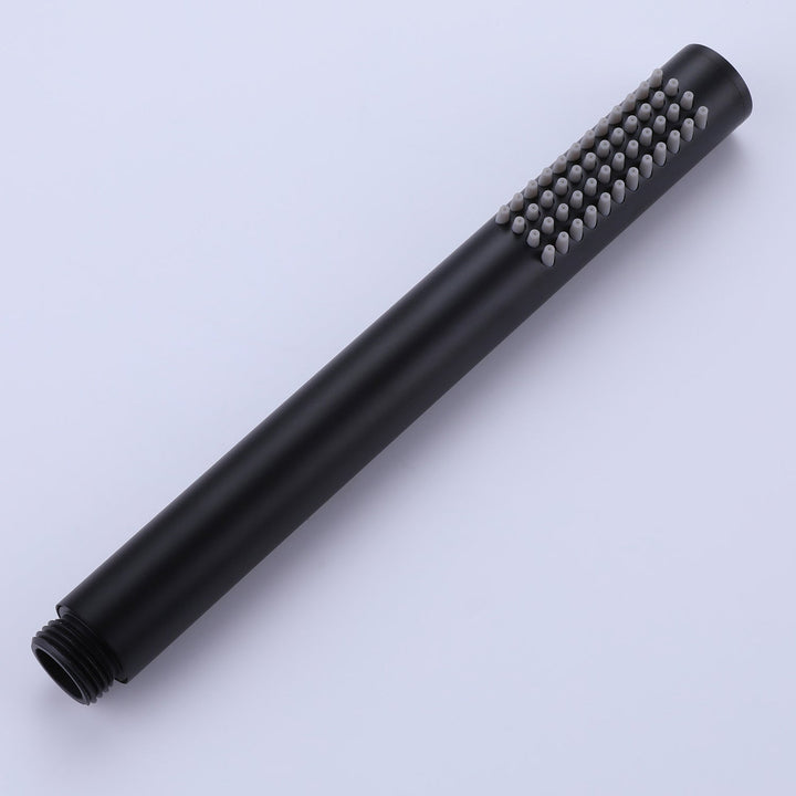 10 inch 1-Spray Patterns with1.5 GPM Wall Mounted Dual Shower Heads in Matte Black (Valve Included)
