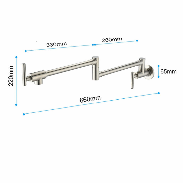 Pot Filler Faucet Wall Mount