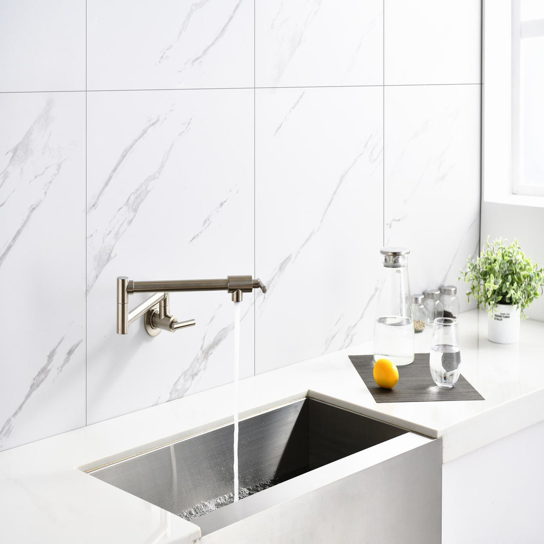 Pot Filler Faucet Wall Mount