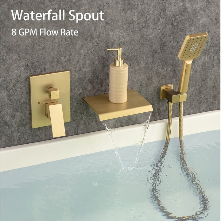 Tub and Shower Faucet with Rough-in Valve