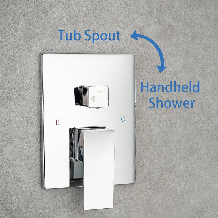 Tub and Shower Faucet with Rough-in Valve