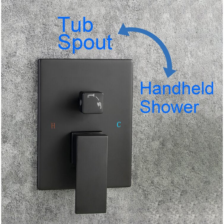 Tub and Shower Faucet with Rough-in Valve