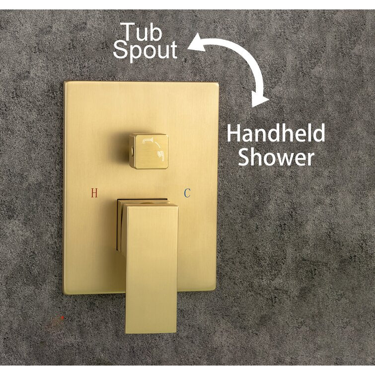 Tub and Shower Faucet with Rough-in Valve