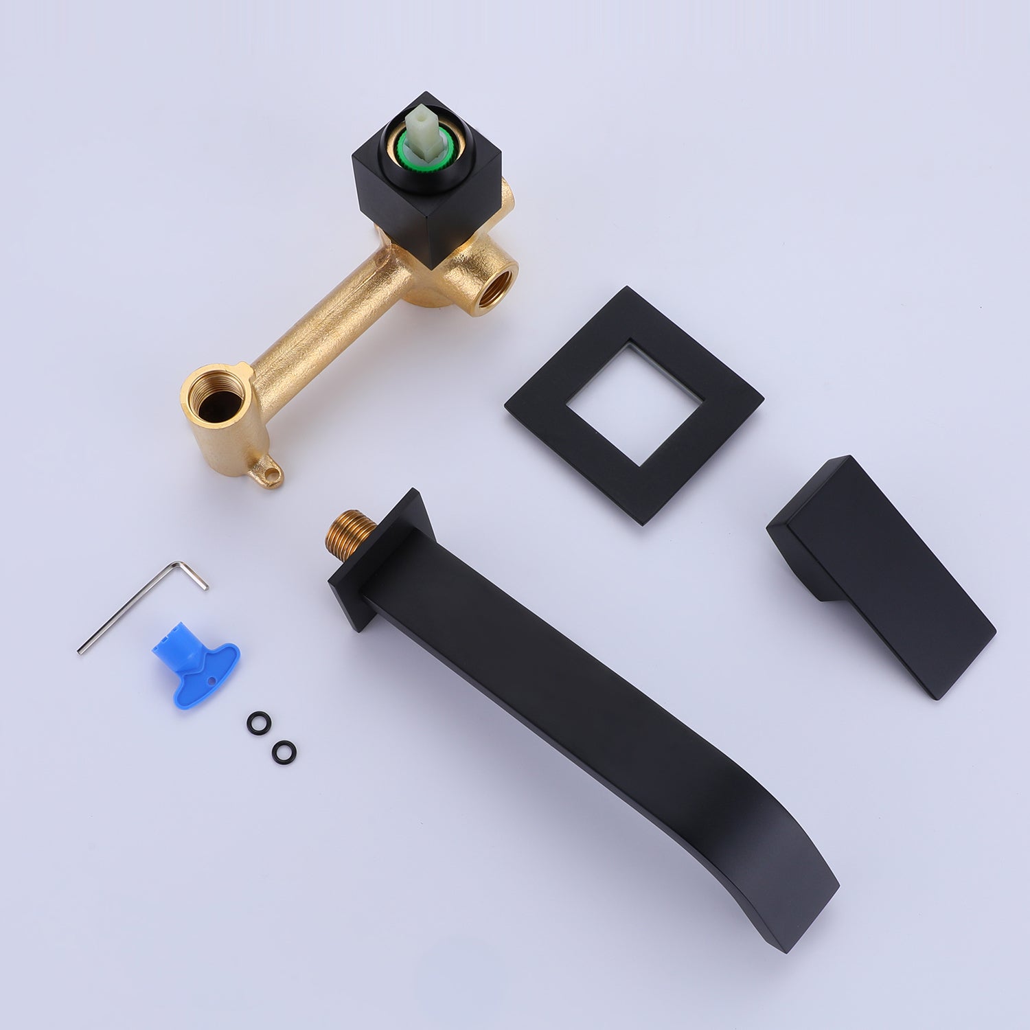 Single-Handle Wall Mounted Bath Faucet