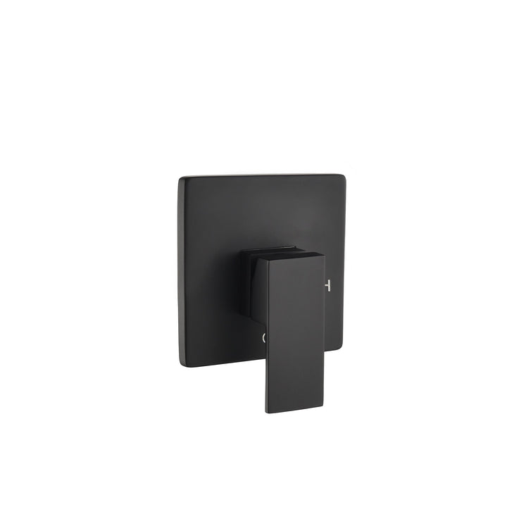 10 inch / 12 inch Modern Wall Mounted Ultra-thin Square Shower Bar System