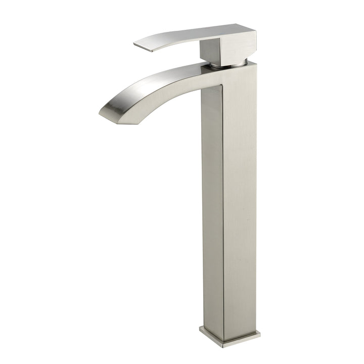 1-Handle Single Hole Bathroom Sink Faucet