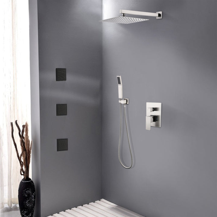 10 inch Spray Shower Head Mounted Shower System