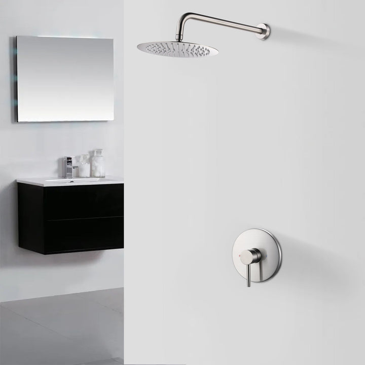 10 inch Shower Head Concealed Valve Built-In Shower System