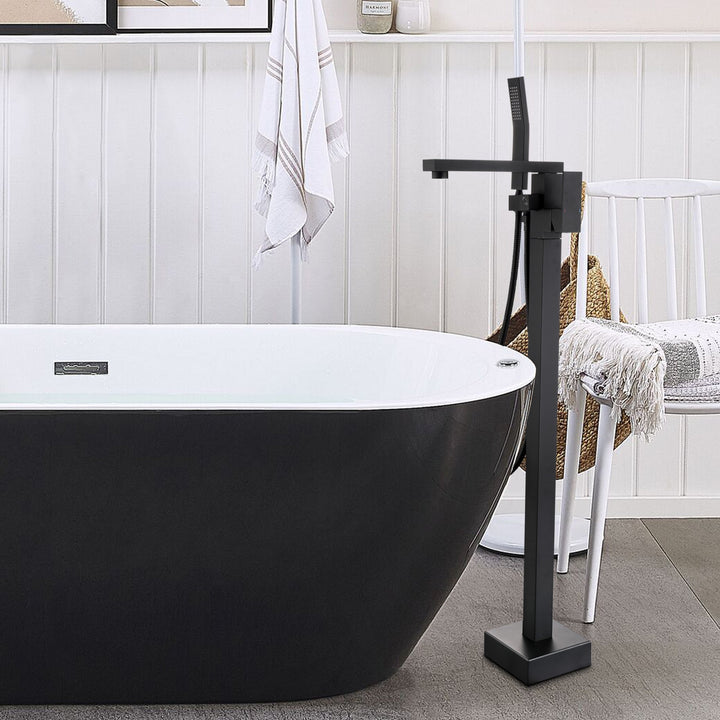 Single Handle Floor Mounted Freestanding Tub Filler