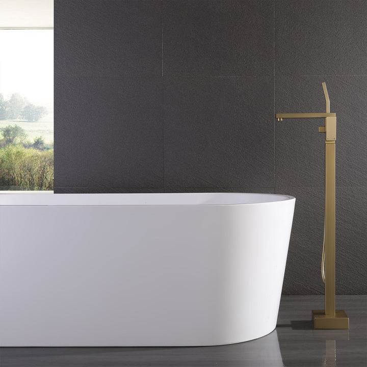 Single Handle Floor Mounted Freestanding Tub Filler