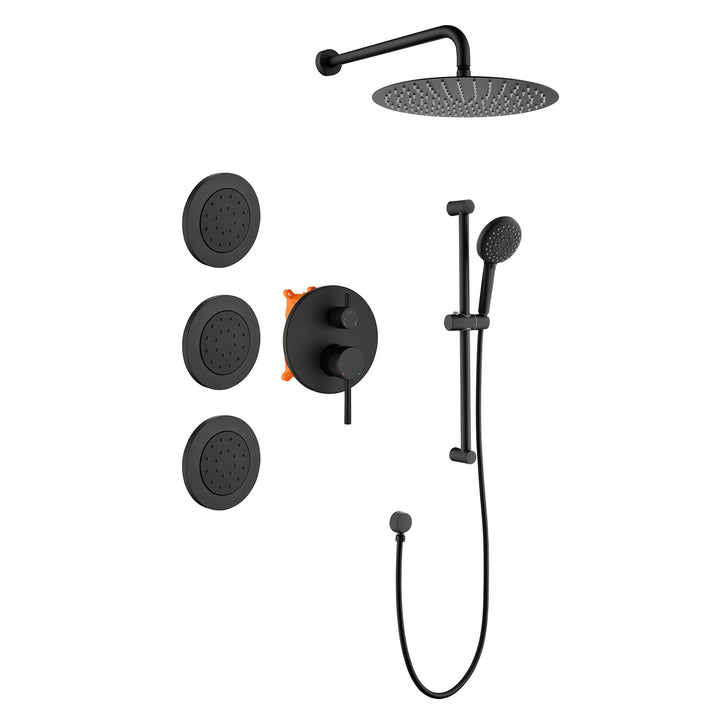 12 inch Shower Head with Lever Handles